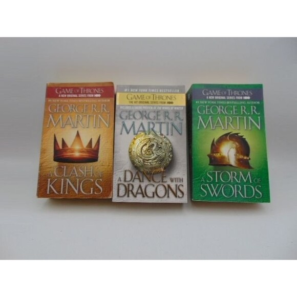 A Song of Ice and Fire Ser.: A Clash of Kings, A Storm of Swords, A Dance w/ Dra - Picture 2 of 12